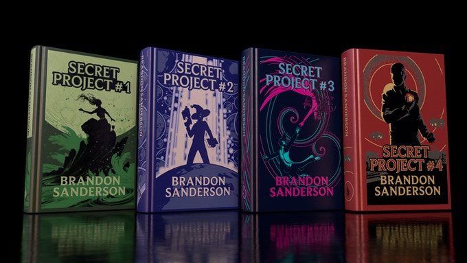 Here’s What Brandon Sanderson’s Four Kickstarter Books Are About